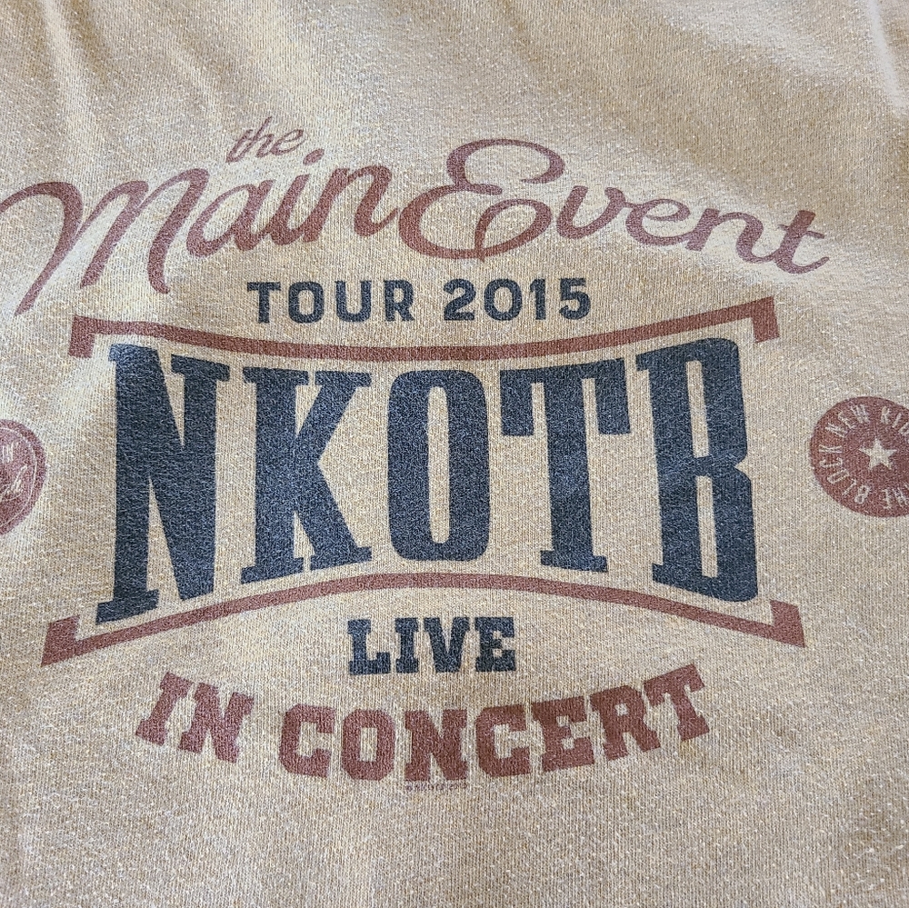 NKOTB Main Event 2015 Tour Hoodie